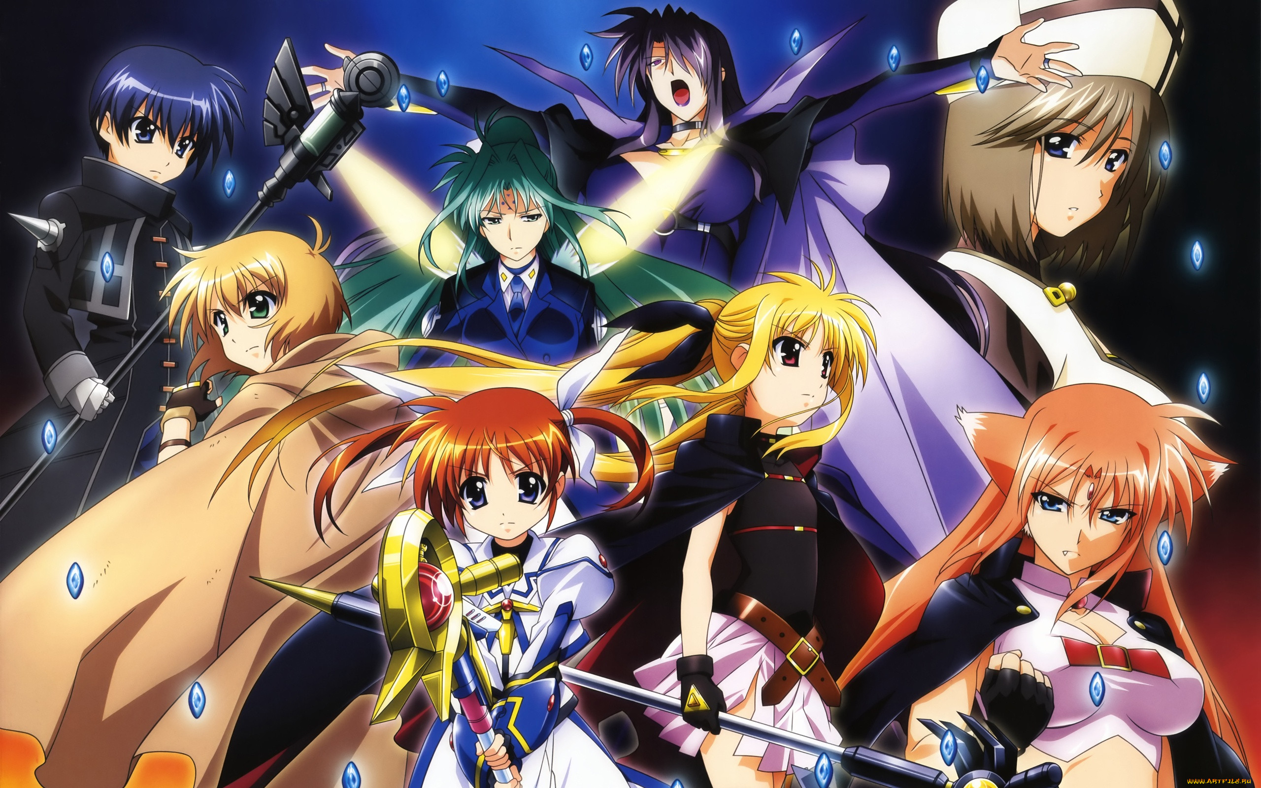 , mahou, shoujo, lyrical, nanoha